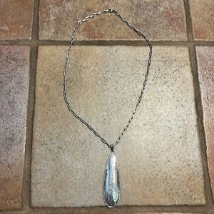 Pat Areias sterling silver necklace